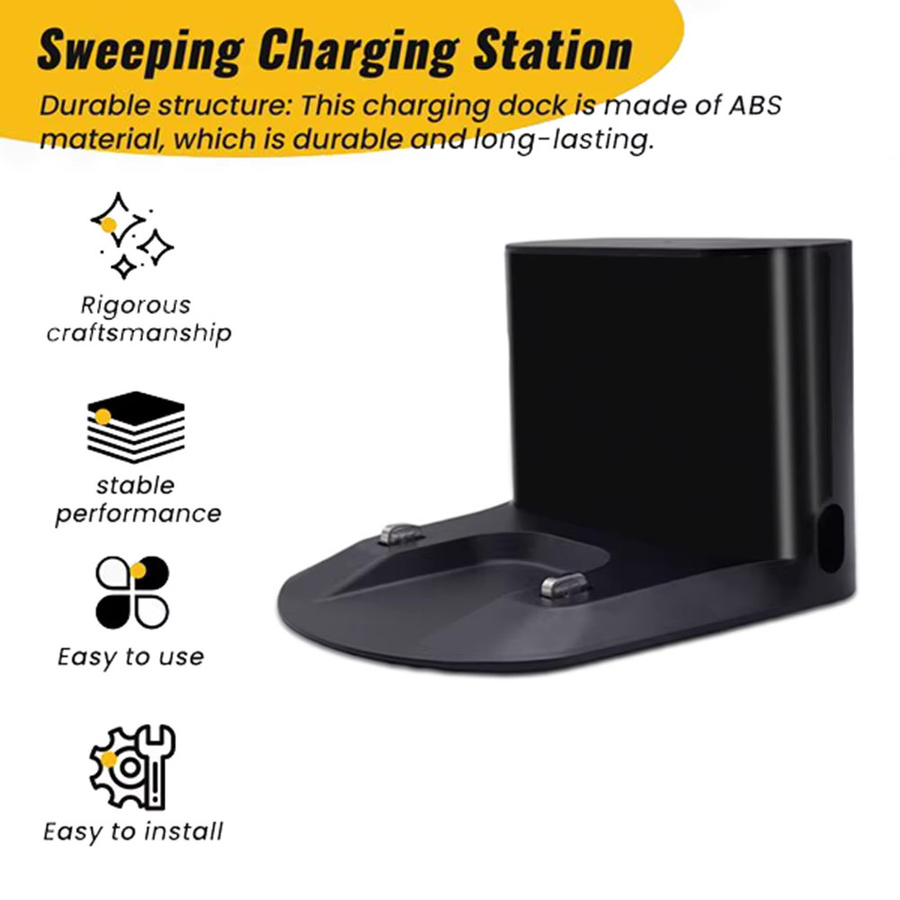 Roborock Ladestation in Schwarz für S50 S51 S55 S65 T65 S5 MAX S6 Maxv S6 Pure S7 Staubsauger Zubehör Ladedock - Bild 5