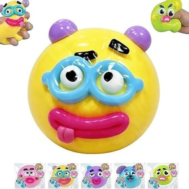 Smushers Hundegesicht Tausch Squishy, Knetspielzeug - Bild 1