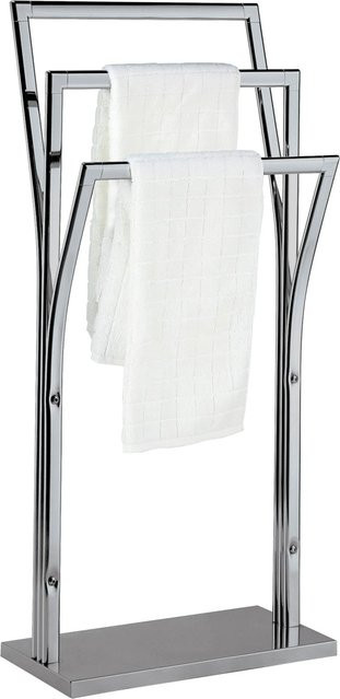 MSV Handtuchhalter Pili aus Stahl in Chrom, H x B x T: 87 x 41 x 18,5 cm - Bild 1