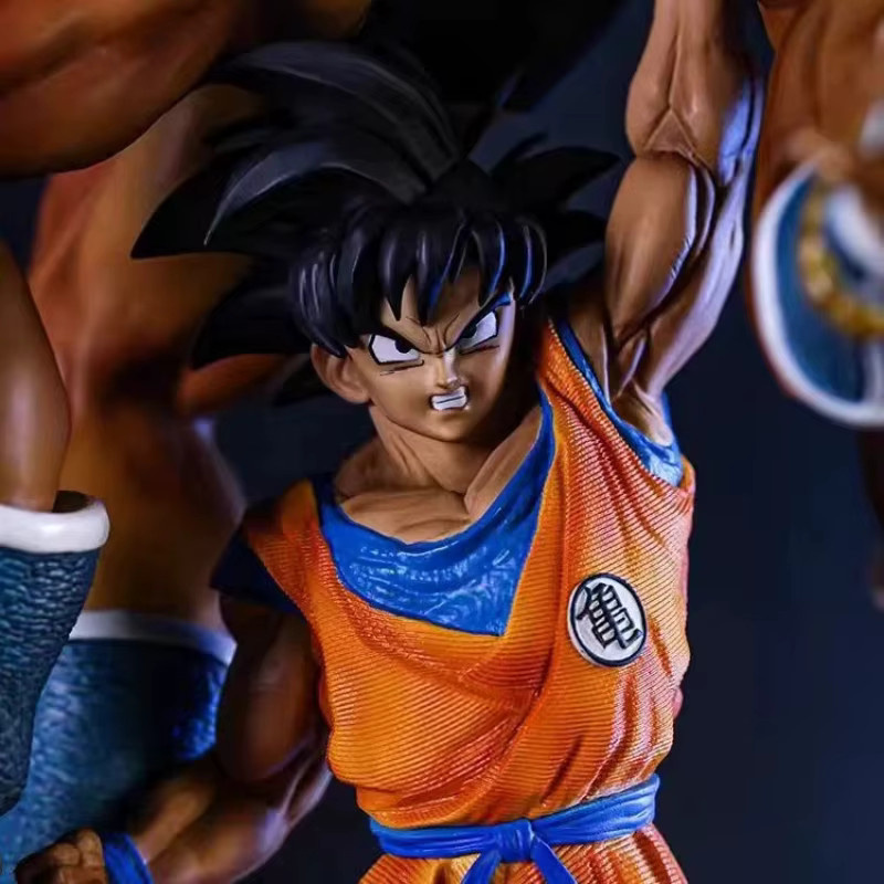 Bandai Dragon Ball Z Goku mit Nappa Statue, Figur, 19cm - Bild 2