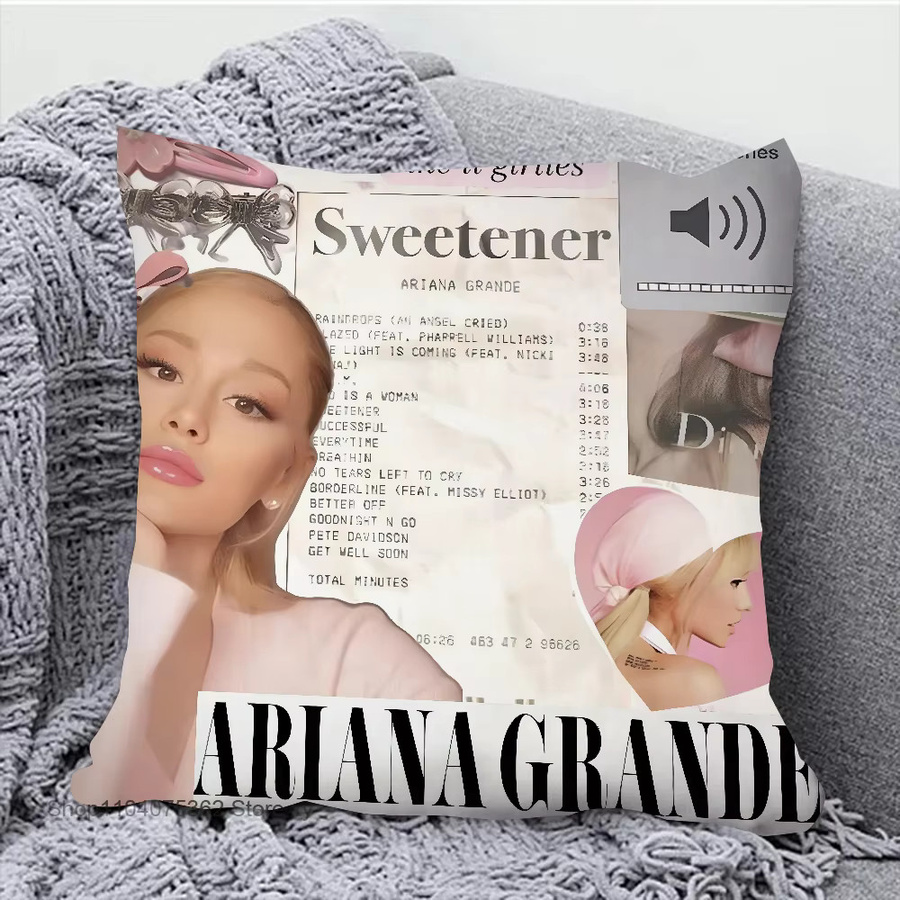 Arianas Singer G-Grande Kissenbezug für Sofa und Wohnzimmer in Aesthetic Design - Bild 5