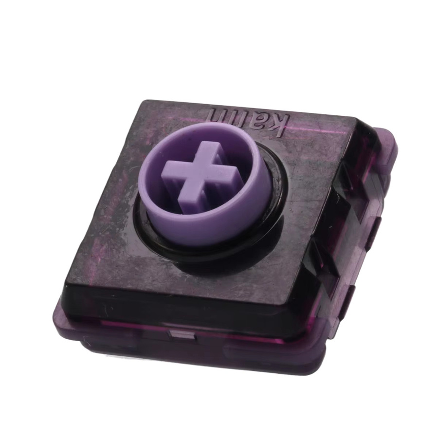 Purple Iris Mini Switch 30g Linear Low Profile Silent Switch für mechanische Mini-Tastaturen und Hitbox in Purple - Bild 3
