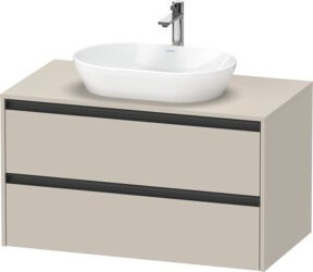 Duravit Waschtischunterschrank Ketho.2 wandhängend Breite: 100 cm, Tiefe: 55 cm, Höhe: 56,8 cm - Bild 1