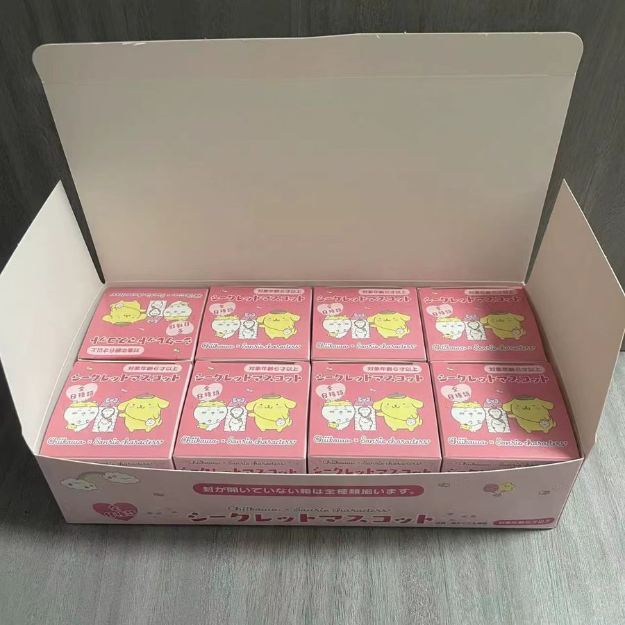 Jiyi Sanrio Blind Box Sammelfigur Usagi und Hachiware als süßes Puppen-Ornament in Multicolor - Bild 2