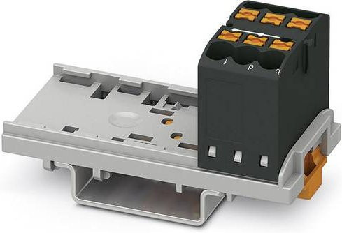 Phoenix Contact 3273014 Verteilerblock mit Zugfeder in Schwarz, 10 Stück - Bild 1