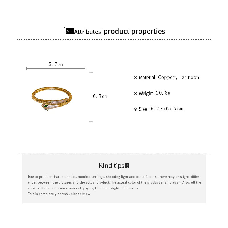 K-HOME Armband, Messing, Gold, Zirkonia, Unisex - Bild 6