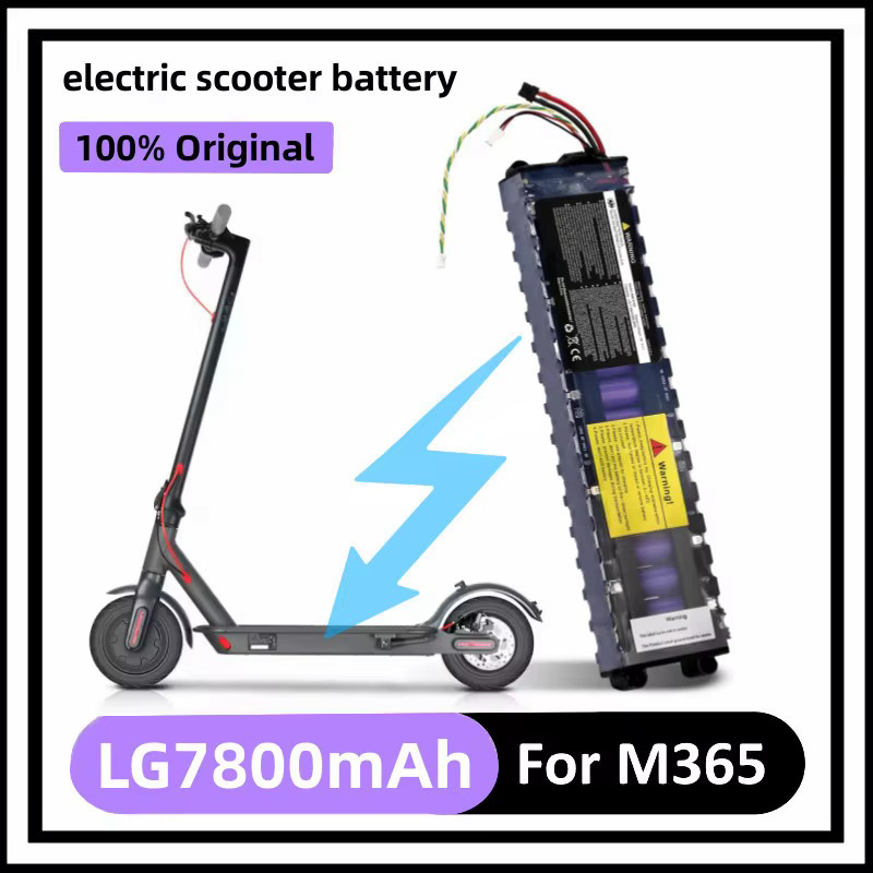 Xiaomi Mijia M365 Ersatzakku 36V 7,8Ah in Schwarz mit BMS-Board für Elektroroller - Bild 6