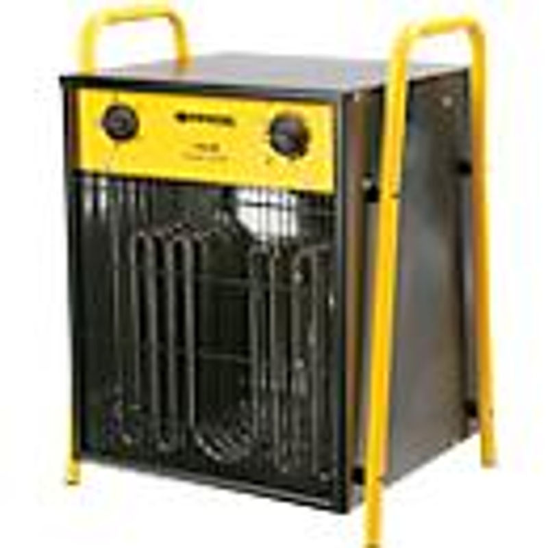 Clatronic Heizgerät VENTUS 1500 Fan Heater mit 15000 W Leistung, 4 Heizstufen, Thermostat und Überhitzungsschutz, IPX4, schwarz-gelb, B: 41,0 cm, T: 36,0 cm, H: 55,0 cm - Bild 2