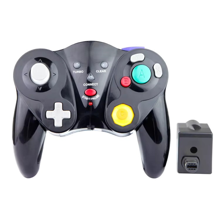 Nintendo 2,4G Wireless-Gamepad in Purple für Gamecube und Wii U Host - Bild 2