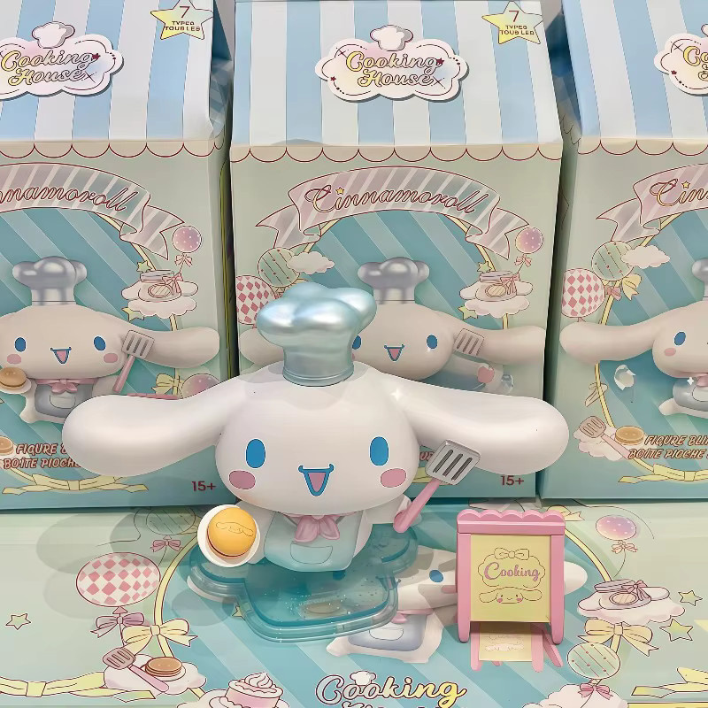 Sanrio Cinnamoroll Kochen Haus, Blind Box, Action Figure, ab 14 Jahren - Bild 3