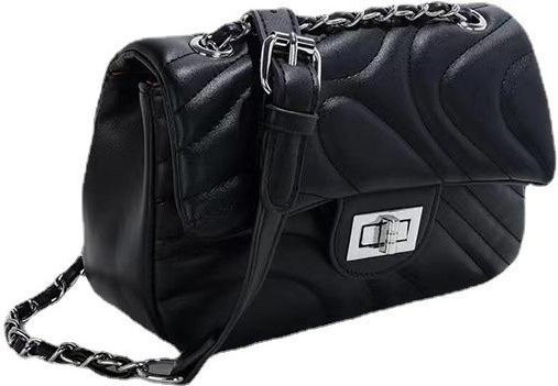 Schultertasche Damen, black - Bild 1