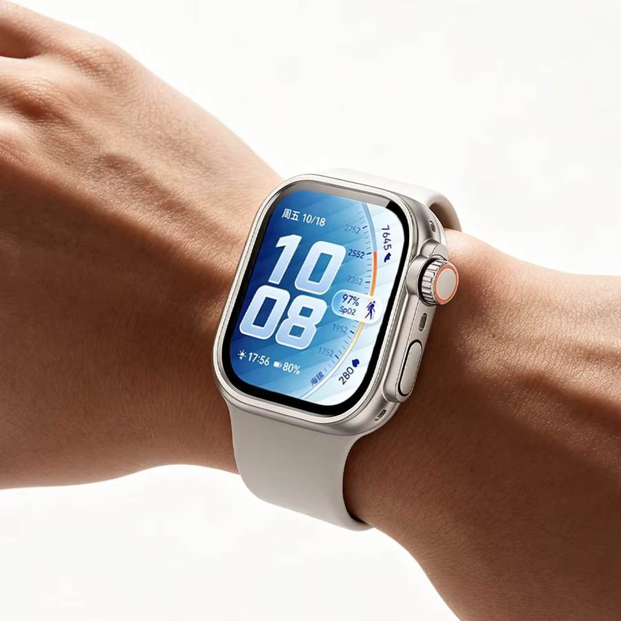 Huawei Displayschutz Glas, Schwarz, Huawei Watch Fit 5 Pro 4 Pro - Bild 5