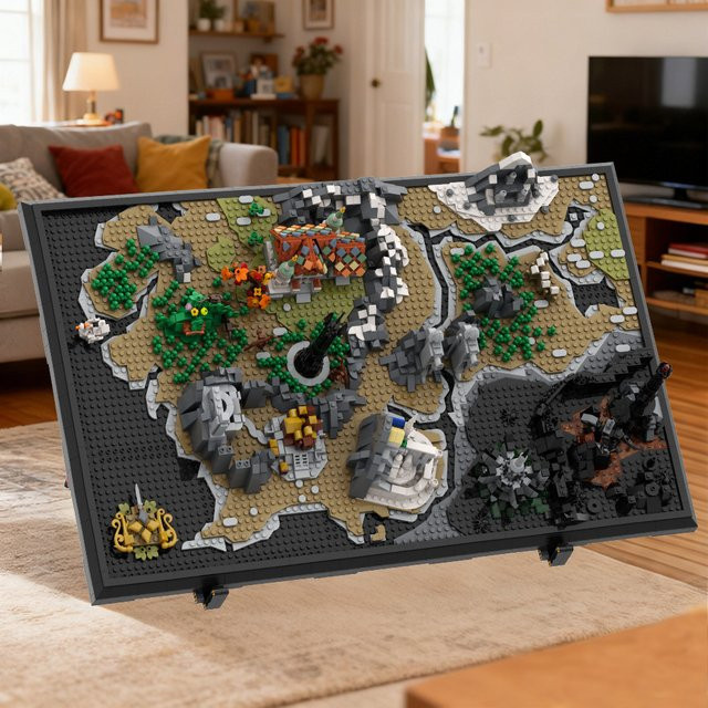GOBRICKS Mittelerde Ringsed Modellbausteine, Miniaturkarte - Bild 1