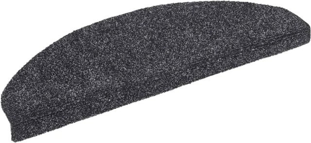 vidaXL Selbstklebende Treppenmatten 10 Stück Dunkelgrau B/T/H: 65 x 21 x 4 cm - Bild 1