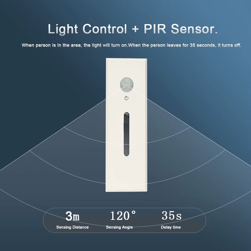 Sandiy Smart Light Intelligente LED Sensor Lampe für Treppen und Foyer, Weiß, 3W - Bild 6
