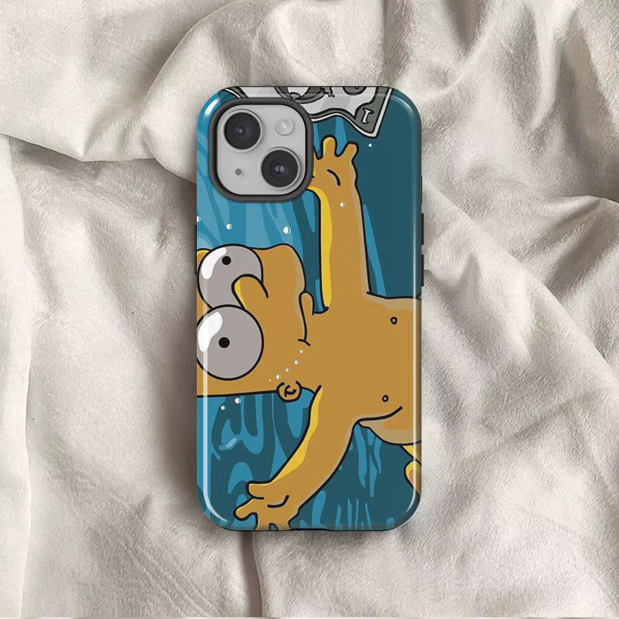 Weiche Schutzhülle für Apple iPhone Modelle in Multicolour von H-Homer S-SimpsonsS - Bild 2