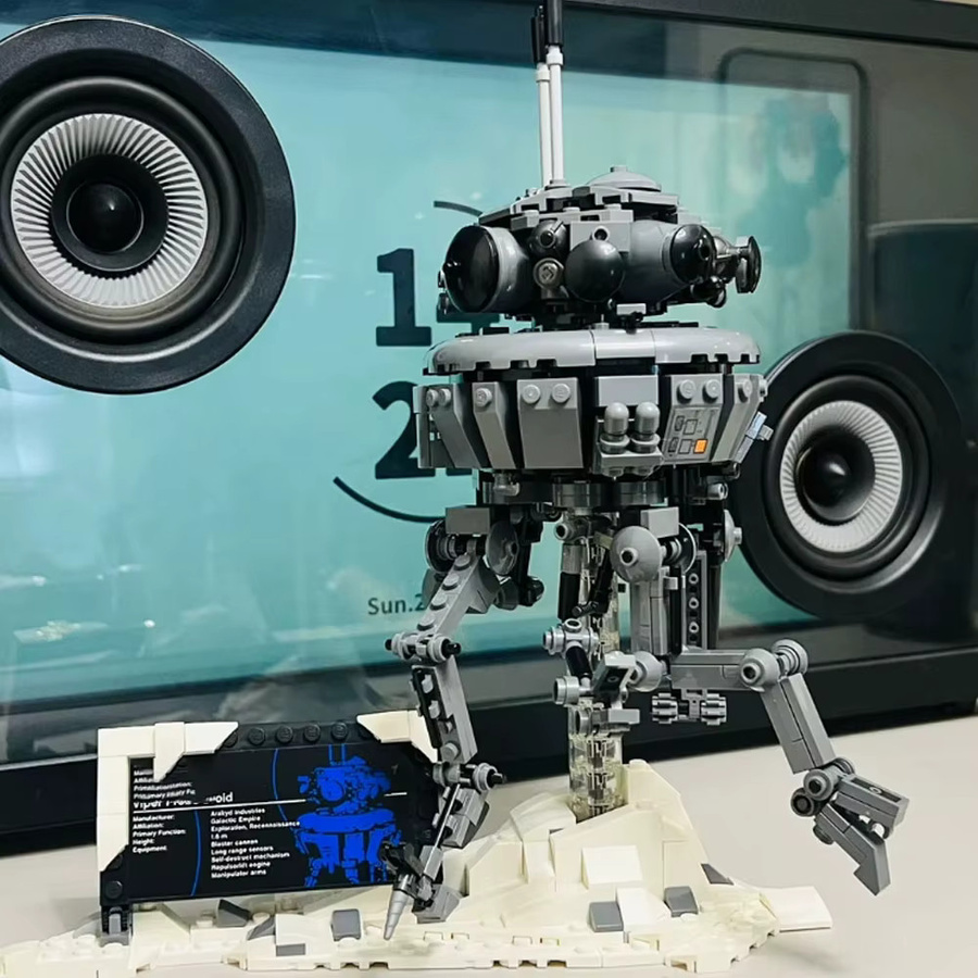 MOC Empire Detektionsroboter, Bausteine, Weltraum, Star Wars, Disney - Bild 5