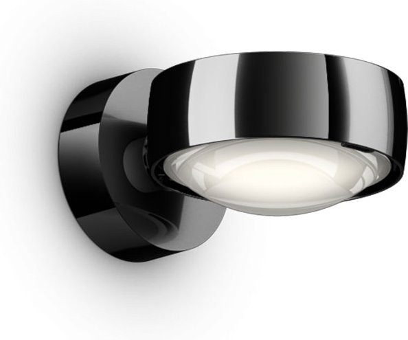 Occhio Sento E verticale up LED-Wandleuchte in Dark Chrome mit Occhio air Modul, 26 W, warmweißes Licht (2700K) - Bild 1