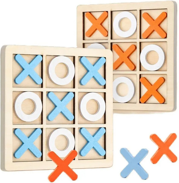 Bandai Mini-Schach, Interaktionspuzzle, Holz, Bunt / Mehrfarbig - Bild 1