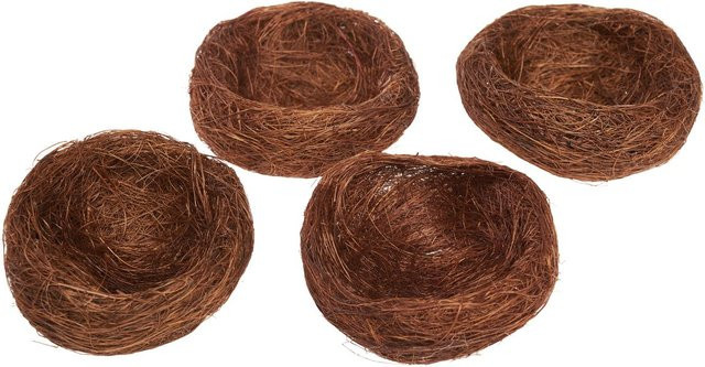VBS Nest aus Reisig in Braun, Durchmesser: 7 cm - Bild 1