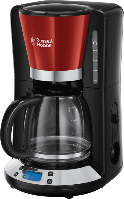 Russell Hobbs Colours Plus Wasserkocher mit Glasbehälter und Touch-Display in Rot - Bild 1