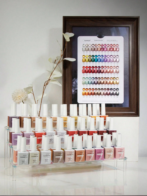 SJP UV-Gel Nagellack Set, 60 Farben, schimmernd, Unisex - Bild 1