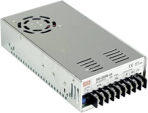Mean Well MW SD-350D-48 DC/DC-Wandler 350W in Silber - Bild 1