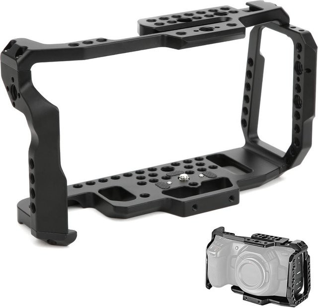 Ulanzi Kamera-Cage Erweiterungsrahmen-Kit aus Aluminiumlegierung für BMPCC 4K und BMPCC 6K in Schwarz - Bild 1
