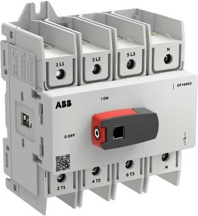 ABB OT160G3-4BSN2/32 Lasttrennschalter in Grau - Bild 1