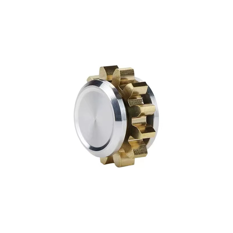 GUEN Fidget Spinner Mini Metallgetriebe Gyroskop Spielzeug, Metall - Bild 2