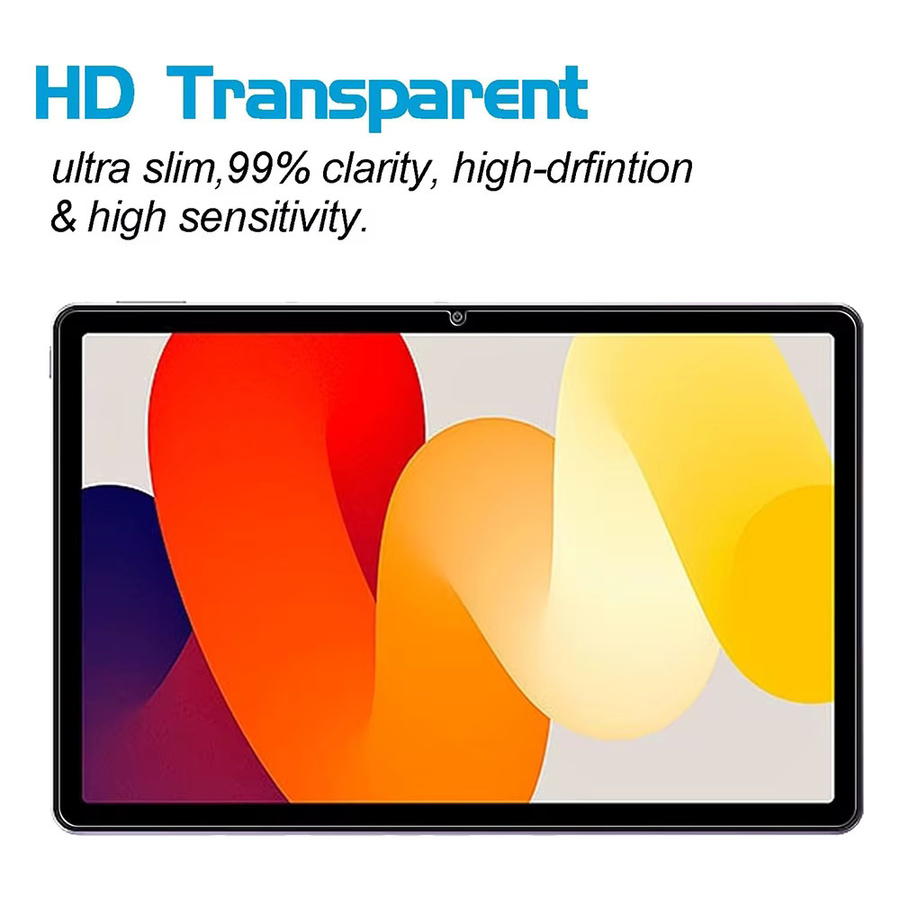 Xiaomi Redmi Pad SE Displayschutzfolie aus gehärtetem Glas, transparent, 11 Zoll - Bild 4