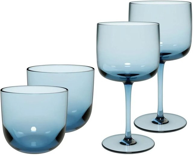Villeroy & Boch like. by Like Glass Wein- und Wassergläser Set 4-teilig Multicolor - Bild 1