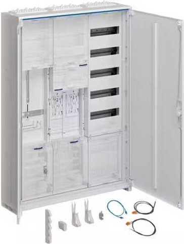 Hager ZB33SET28LS Komplettschrank Verteilung in Weiß - Bild 1