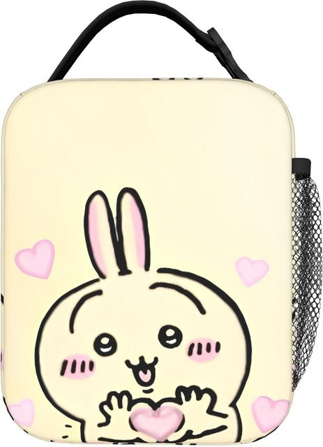 Bandai Chiikawa Isolierte Lunchtasche in Weiß mit hoher Kapazität - Bild 1