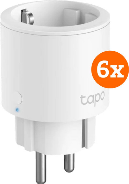 TP-Link Tapo P115 Smart Plug 6er-Pack Wi-Fi, Weiß - Bild 1