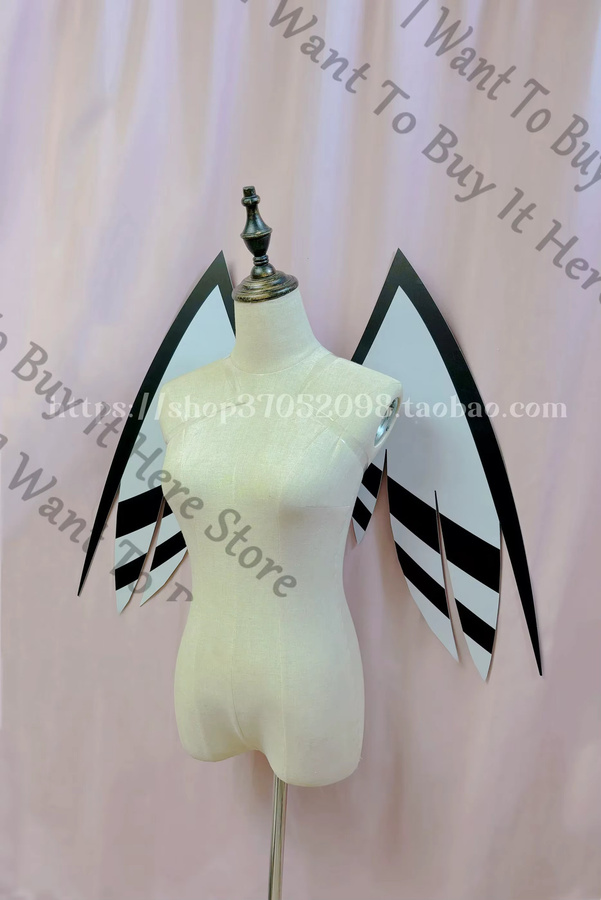 WONST Hazbin Hotel Lute Adam Der Exorzist Cosplay Engelsflügel, Zubehör - Bild 1
