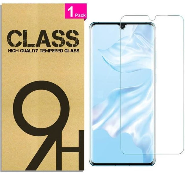 Displayschutzfolie aus gehärtetem Glas für Huawei P30 Lite, 6,15 Zoll, transparent - Bild 1