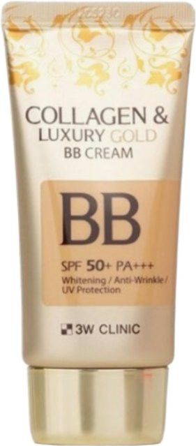 3W CLINIC Collagen & Luxury Gold BB Cream, beige, SPF 50, 50 ml - Bild 1