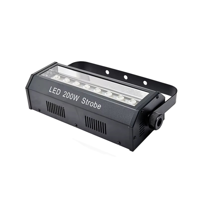 GVT DMX LED Stroboskop Licht 200W in Weiß mit Sound Control für Club, DJ und Party - Bild 2