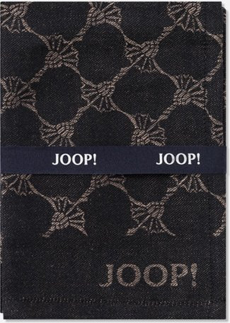 2er Set JOOP! CUISINE Geschirrtücher CORNFLOWER in Schwarz, hochabsorbierend und modern - Bild 1