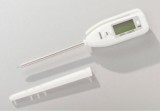 Scaritech Digitales Thermometer in Weiß, Breite: 10 cm, 5er Pack - Bild 1