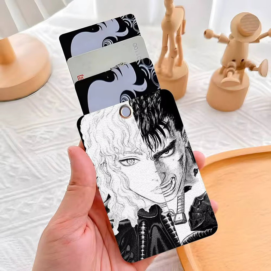Schlüsselanhänger Anime B-Berserk Guts And Griffith, Leder - Bild 4
