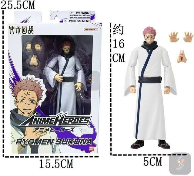 Bandai Jujutsu Kaisen Gojo Satoru Itadori Yuji Fushiguro Megumi, Actionfiguren, Set / Bundle, 16cm, ab 14 Jahren - Bild 1