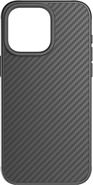 Robust Carbon Handyhülle für Apple iPhone 15 Pro Max, Schwarz - Bild 1