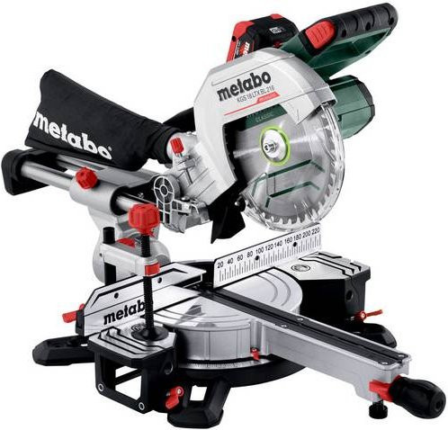 Metabo Akku-Kappsäge in Multicolor mit 216 mm Sägedurchmesser und 2 Akkus inklusive Ladegerät - Bild 1
