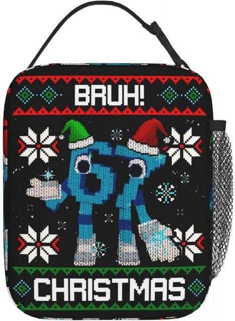 Isolierte Lunchtasche Fancy Style Studio Bruh 67 Meme Design Multicolour - Bild 1