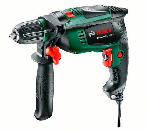 Bosch UniversalImpact 800 Schlagbohrmaschine in Grün/Schwarz mit 800 W und max. 3000 U/min - Bild 1