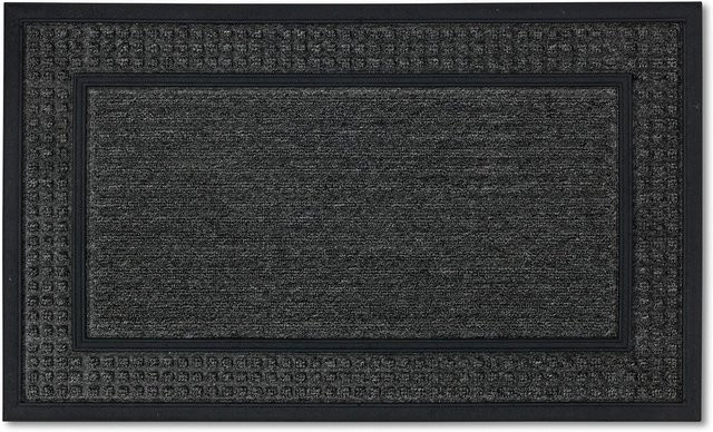 Astra Türmatte Border Star Grau mit Gummirand B: 60 cm, T: 40 cm - Bild 1