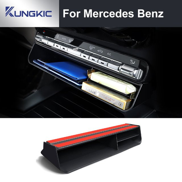 KUNGKIC Zentrale Steuerung Lagerungsbox für Mercedes Benz A B CLA GLB GLA GLE Klasse W177 W247 C118 X247 H247 W167 EQA EQB in Schwarz - Bild 1