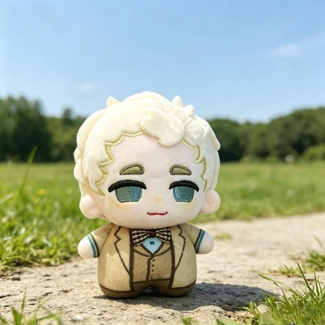 Good Omens Crowley Aziraphale Paar Mini Plüschtier, Fantasy, ab 14 Jahren - Bild 1